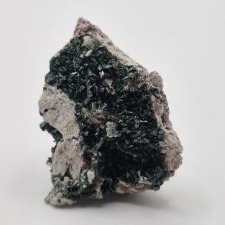 Malachiet naalden op matrix